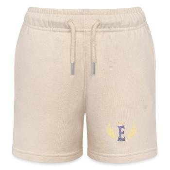 Ange E E 45 - Short de jogging enfant bio Stanley/Stella - écru doux - Devant