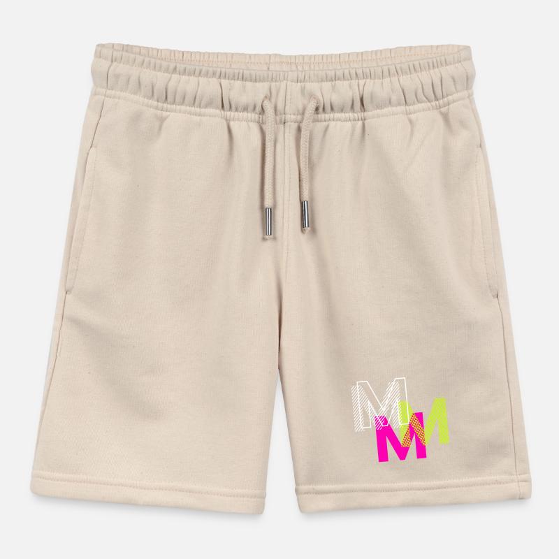 M Buchstabe Kinder Organic Joggingshorts Mini Bolter von Stanley/Stella