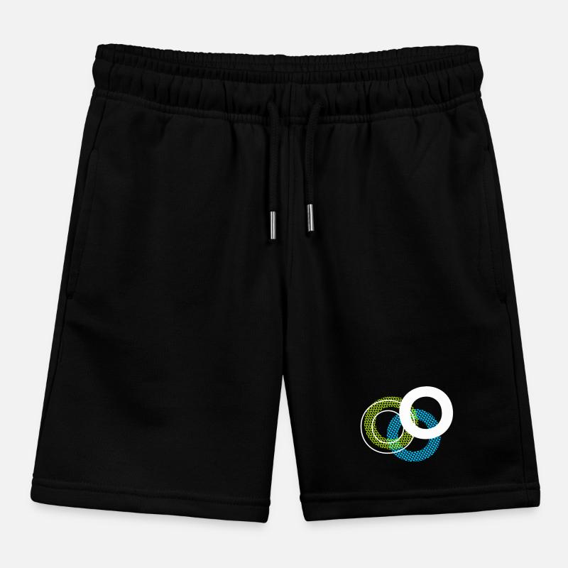 O Letter Kids Organic Sweat Shorts by Stanley/Stella