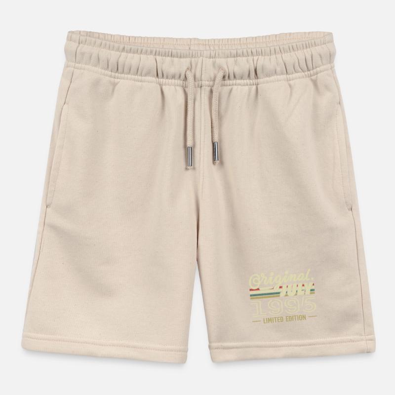 Juli 1995 Original Geburtstagsgeschenk 1995 Kinder Organic Joggingshorts Mini Bolter von Stanley/Stella