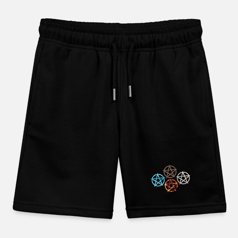 pentagram vier elemente Kinder Organic Joggingshorts Mini Bolter von Stanley/Stella