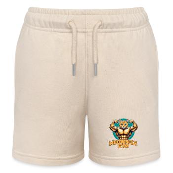 Gymnase Miaousscle - Short de jogging enfant bio Stanley/Stella - écru doux - Devant