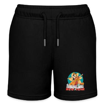 Laos Laote Lao Lao Cadeau du Nouvel An I - Short de jogging enfant bio Stanley/Stella - noir - Devant