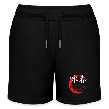 Wing Chun - Short de jogging enfant bio Stanley/Stella - noir - Devant