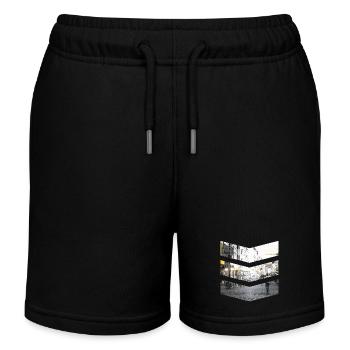 Route du diamant en Allemagne - Short de jogging enfant bio Stanley/Stella - noir - Devant