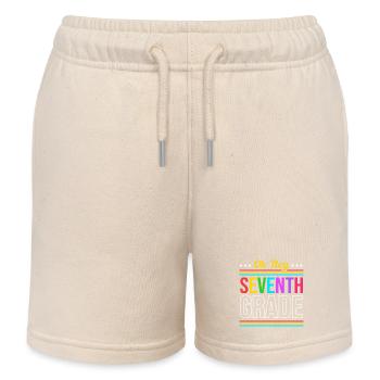 7. Klasse - Kinder Organic Joggingshorts Mini Bolter von Stanley/Stella - Natur - Vorne