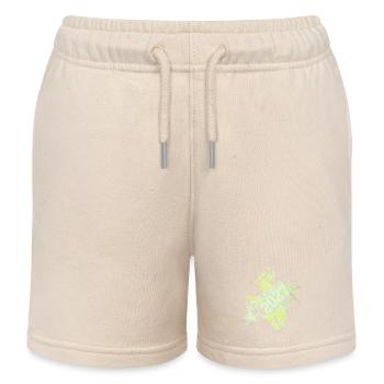 Birthday 2027 - Kids Organic Sweat Shorts by Stanley/Stella - soft Ecru - Front