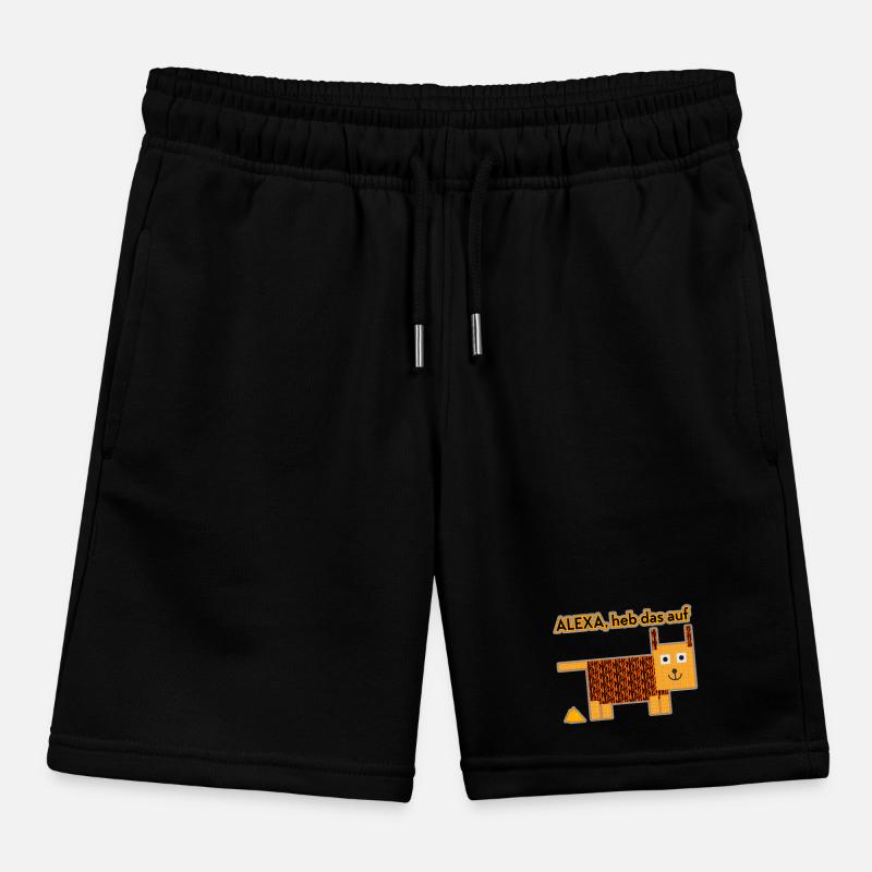 Alexa, pick that up! Kids Organic Sweat Shorts by Stanley/Stella