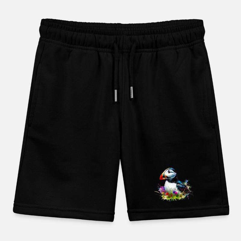 Puffin Kids Organic Sweat Shorts by Stanley/Stella