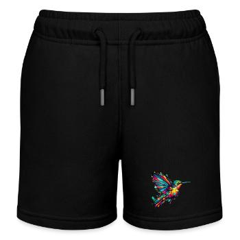 Colibri - Short de jogging enfant bio Stanley/Stella - noir - Devant