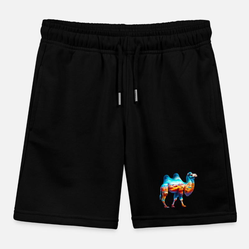 Camel Kids Organic Sweat Shorts by Stanley/Stella