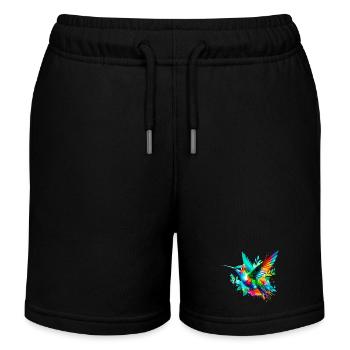 Colibri - Short de jogging enfant bio Stanley/Stella - noir - Devant