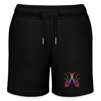 Ballettschuhe Steamwave Art - Kinder Organic Joggingshorts Mini Bolter von Stanley/Stella - Schwarz - Vorne