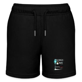 Fischinger-Online mit Mystery Files gekürzt + URL - Kinder Organic Joggingshorts Mini Bolter von Stanley/Stella - Schwarz - Vorne