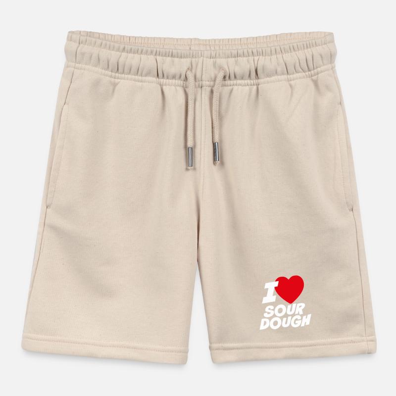 Ich liebe Sauerteig Kinder Organic Joggingshorts Mini Bolter von Stanley/Stella