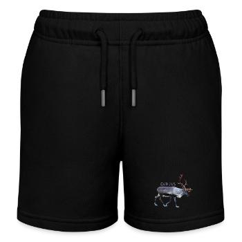 Joyeux Noël - Short de jogging enfant bio Stanley/Stella - noir - Devant