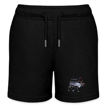 Buriid Juovllaid - Kids Organic Sweat Shorts by Stanley/Stella - black - Front