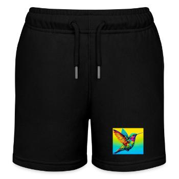 colibri - Short de jogging enfant bio Stanley/Stella - noir - Devant