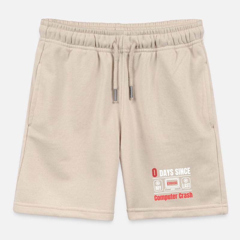 Technical Support 0 Days Since My Last PC Crash Kinder Organic Joggingshorts Mini Bolter von Stanley/Stella