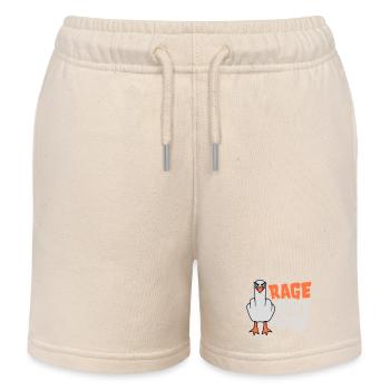 Rage Bait Mode Möwe Vogel Böse Lustig Provokation - Kinder Organic Joggingshorts Mini Bolter von Stanley/Stella - Natur - Vorne