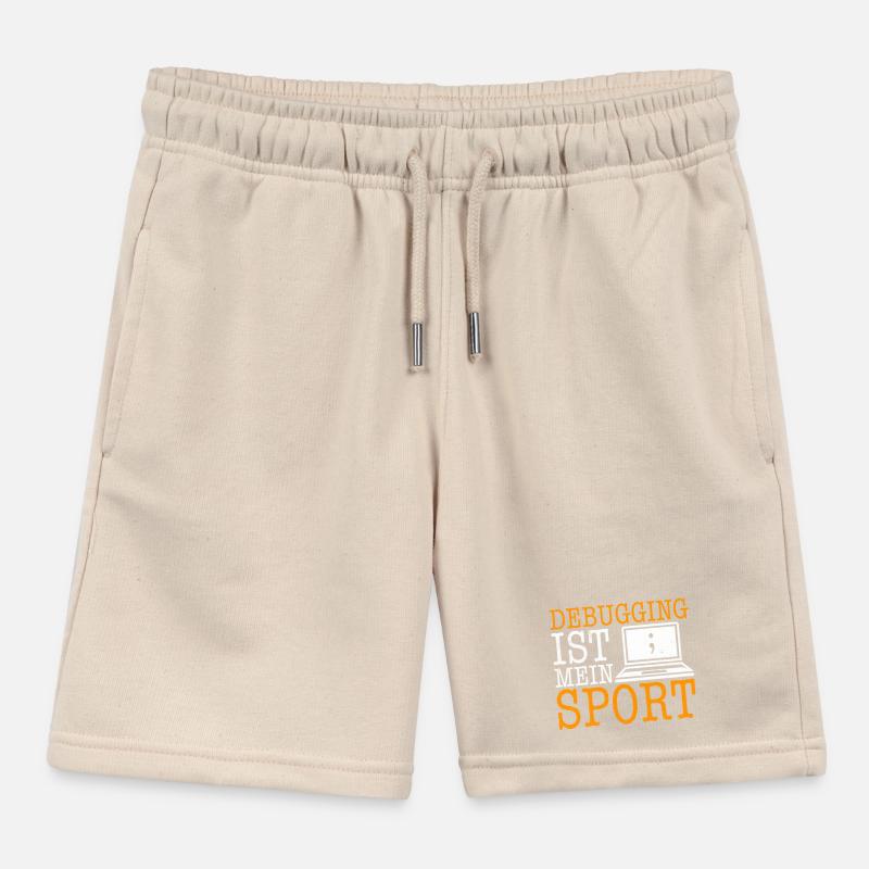 Science Coder DEBUGGING IST MEIN SPORT LUSTIG Kinder Organic Joggingshorts Mini Bolter von Stanley/Stella