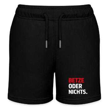 Betze oder nichts – Kaiserslautern Statement Shirt - Kinder Organic Joggingshorts Mini Bolter von Stanley/Stella - Schwarz - Vorne