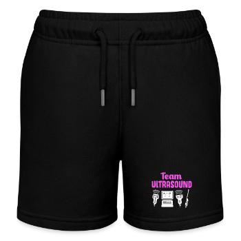 Ultraschall Techniker Ultraschalltechniker - Kinder Organic Joggingshorts Mini Bolter von Stanley/Stella - Schwarz - Vorne