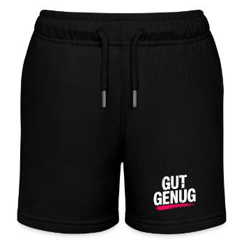 Gut Genug Selbstliebe Ich Bin Gut Genug Selbstwert - Kinder Organic Joggingshorts Mini Bolter von Stanley/Stella - Schwarz - Vorne