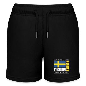 Stockholm - Kinder Organic Joggingshorts Mini Bolter von Stanley/Stella - Schwarz - Vorne