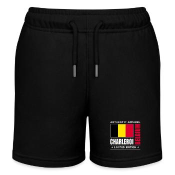 Charleroi - Kids Organic Sweat Shorts by Stanley/Stella - black - Front