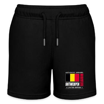 Antwerp - Kids Organic Sweat Shorts by Stanley/Stella - black - Front