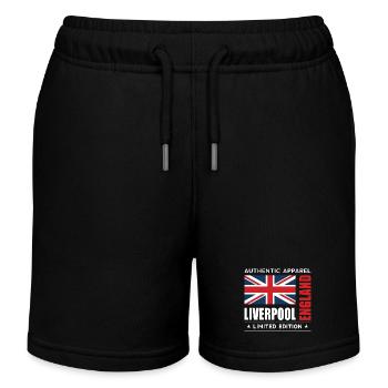 Liverpool - Kids Organic Sweat Shorts by Stanley/Stella - black - Front