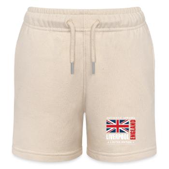 Liverpool - Kinder Organic Joggingshorts Mini Bolter von Stanley/Stella - Natur - Vorne