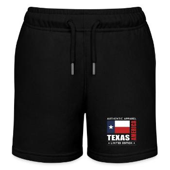 Texas - Short de jogging enfant bio Stanley/Stella - noir - Devant