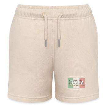 Italie - Short de jogging enfant bio Stanley/Stella - écru doux - Devant