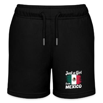 Mexique Mexique Mexicain Espagnol - Short de jogging enfant bio Stanley/Stella - noir - Devant