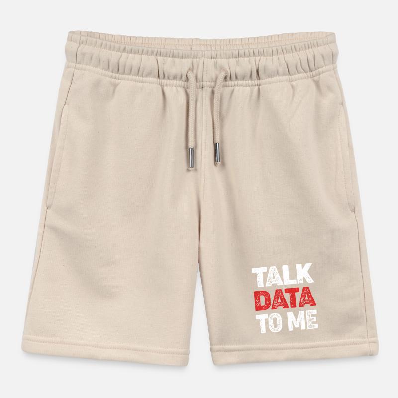 Artificial Intelligence GPT Kids Organic Sweat Shorts by Stanley/Stella