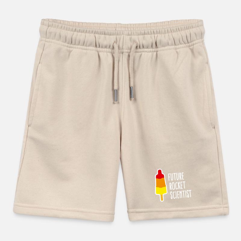 Future rocket scientist Eis Abschluss Rakete Kinder Organic Joggingshorts Mini Bolter von Stanley/Stella