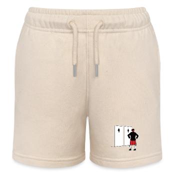 Funny Scotland Kilt Cornemuse Rock Toilett - Short de jogging enfant bio Stanley/Stella - écru doux - Devant