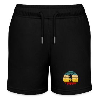 Skater Skateboard - Short de jogging enfant bio Stanley/Stella - noir - Devant