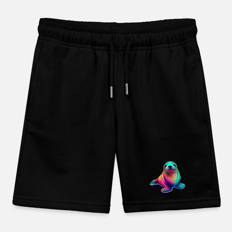 Seal Kids Organic Sweat Shorts by Stanley/Stella
