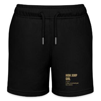 High Jump - Kids Organic Sweat Shorts by Stanley/Stella - black - Front