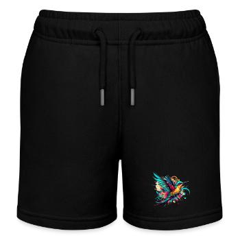 Colibri - Short de jogging enfant bio Stanley/Stella - noir - Devant