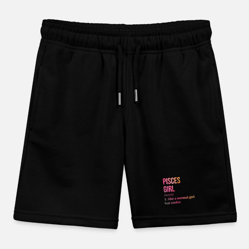 Pisces Kids Organic Sweat Shorts by Stanley/Stella