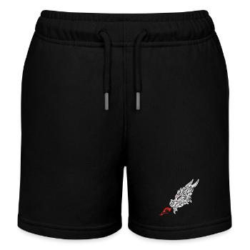 Dragon's Breath - Kids Organic Sweat Shorts by Stanley/Stella - black - Front