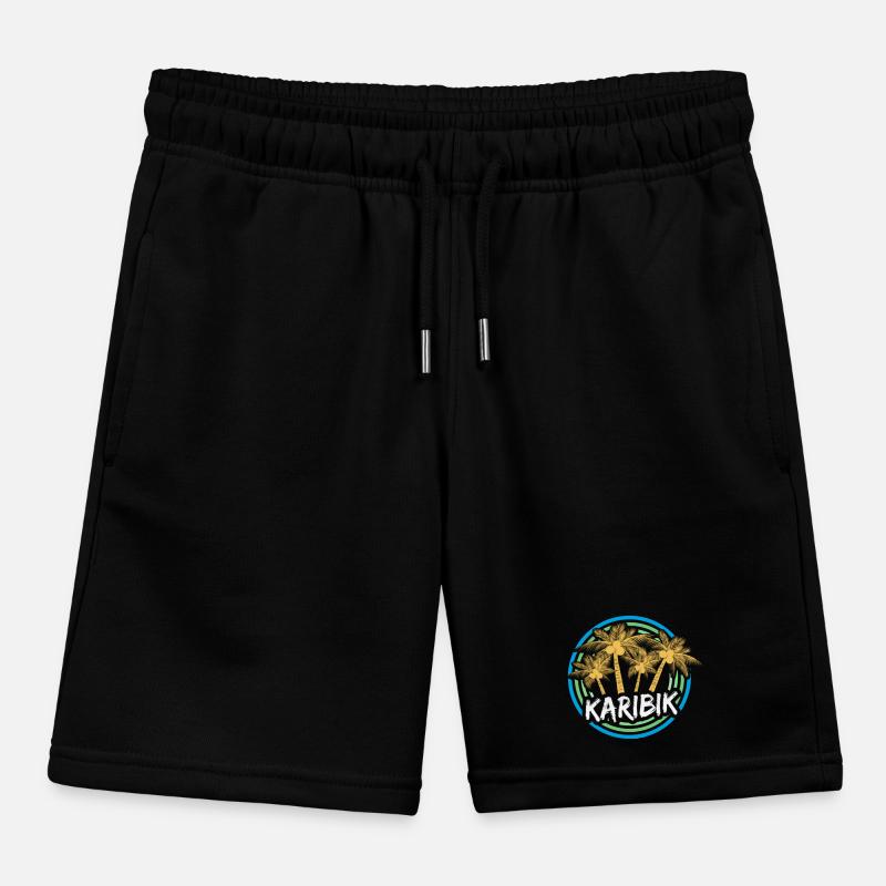 Les Caraïbes comme vacances Short de jogging enfant bio Stanley/Stella