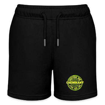 Chemical technician as a job - Kids Organic Sweat Shorts by Stanley/Stella - black - Front
