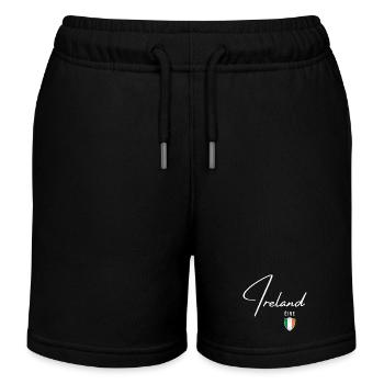 Irischer Patriot, irischer Stolz - Kinder Organic Joggingshorts Mini Bolter von Stanley/Stella - Schwarz - Vorne