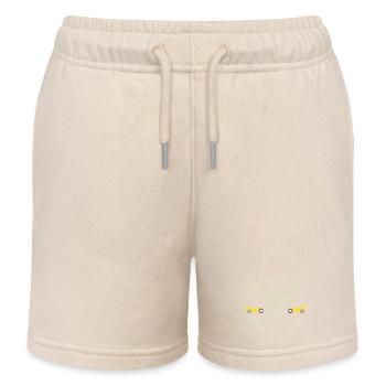 Sons of Lifting Forklift Chapter Skull Design - Kinder Organic Joggingshorts Mini Bolter von Stanley/Stella - Natur - Vorne