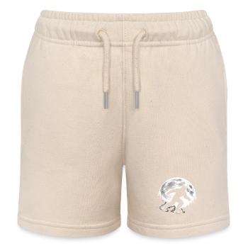 Bigfoot Roller Skater - Kinder Organic Joggingshorts Mini Bolter von Stanley/Stella - Natur - Vorne